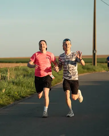 Alexis Van Lier et Baptiste Dorchy à Run After Dupont & Dupont