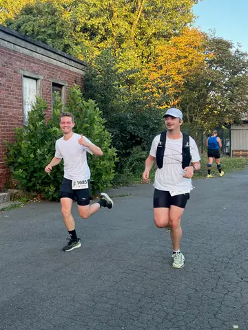 Florian Desplanque et Théo Van Daele à Les 10 km de Templeuve