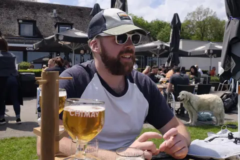 Maxence Dubuisson à Trail de Chimay