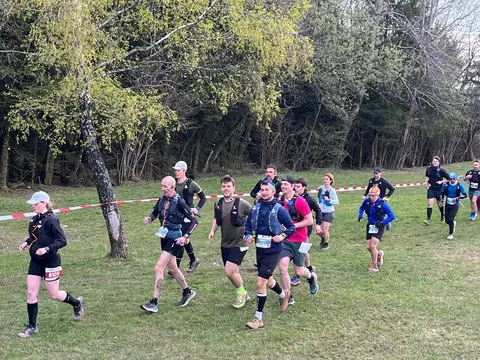 Enzo Colin à EPIC Trail Baraque de Fraiture