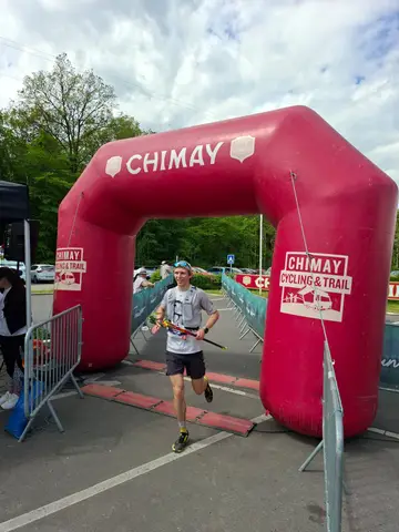 Lucien Van Lier à Trail de Chimay
