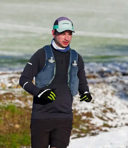 Enzo Colin à Trail des Serres