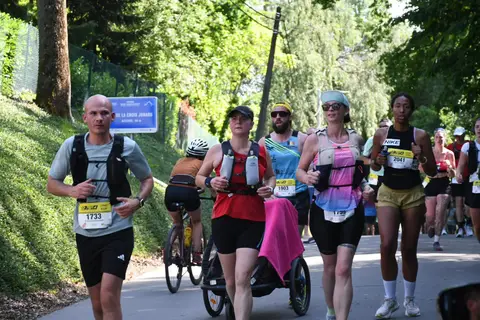 Sylvia Lories à Tournai Half Marathon