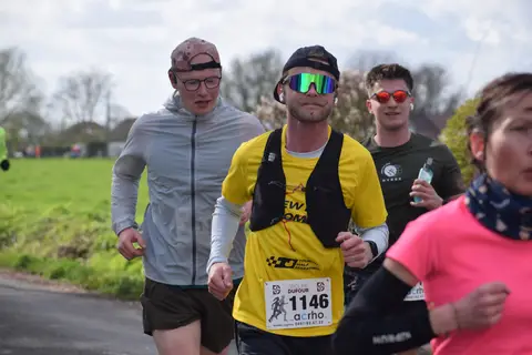 Tristan Galand à Semi-marathon d'Hérinnes