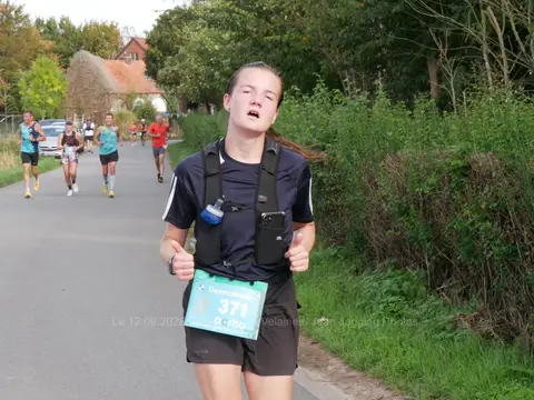 Lydie Lesne à Les 20 km de Velaines