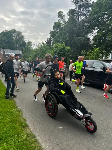 Eloi Ris et Lucien Van Lier à La Fabriek Solidarity Run