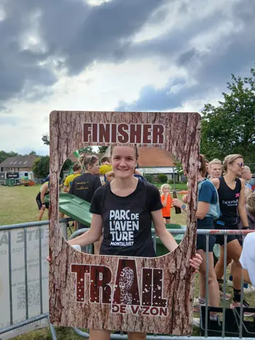 Lydie Lesne à Trail de V'zon