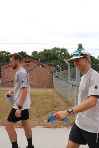 Loïc Lécolier et Lucien Van Lier à Vloethemveld Backyard
