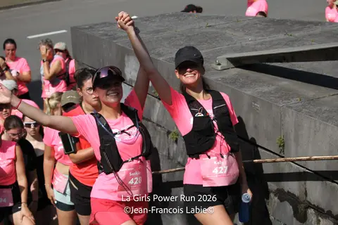 Kelly Kin et Saskia Kin à Girl Power Run