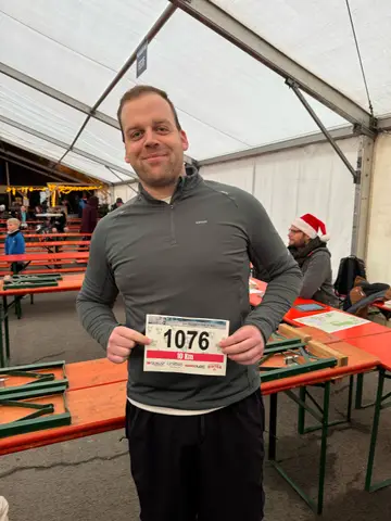 Maxence Dubuisson à Jogging et Semi de Noël de Rhisnes