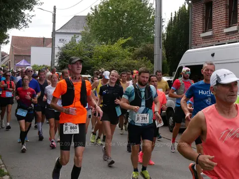 Lydie Lesne à Les 20 km de Velaines