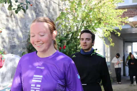 Damien Dupont et Elisa Lécolier à Backyard V'Hiking