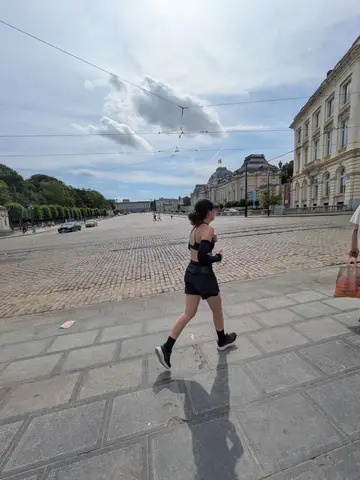 Eva Vella à BRITA Urban Trail Brussels