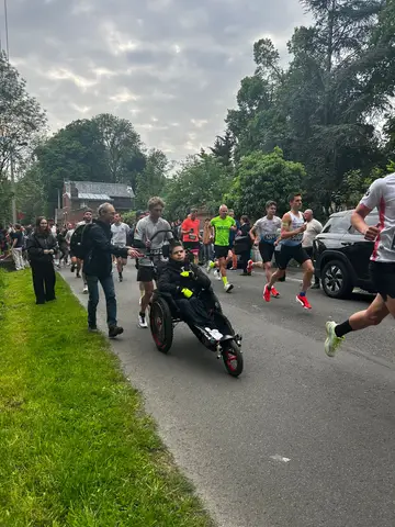 Eloi Ris et Lucien Van Lier à La Fabriek Solidarity Run