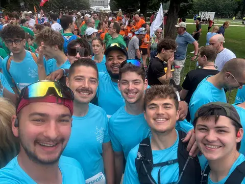 Enzo Colin et Louison Richart à 20 km de Bruxelles