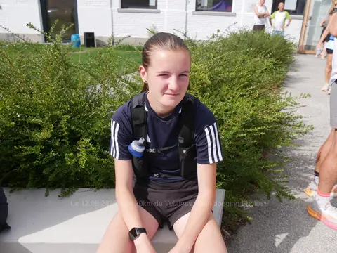 Lydie Lesne à Les 20 km de Velaines