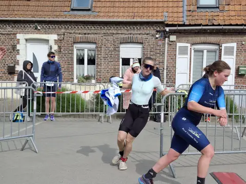 Odile Hallet à Triathlon/Duathlon Coeur de Flandre #5