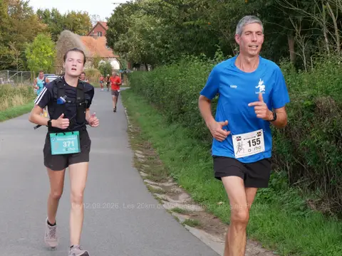 Lydie Lesne à Les 20 km de Velaines