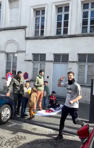Mathéo Fournier à Tournai Générale Urban Trail