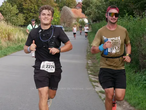 Enzo Colin et Louison Richart à Les 20 km de Velaines