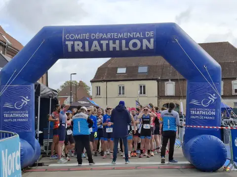 Odile Hallet à Triathlon/Duathlon Coeur de Flandre #5