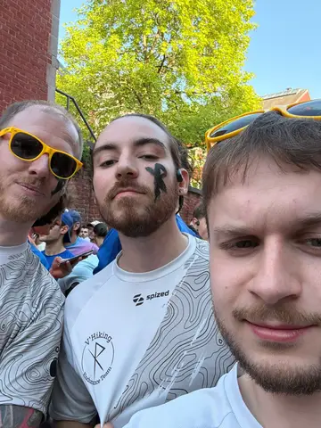 Dorian Blocqueau, Edouard Rasson-Blaton et Valentin Conil à BueRun