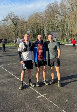 Dorian Blocqueau, Julian Blocqueau et Loïc Lécolier à Trail des Chapelles