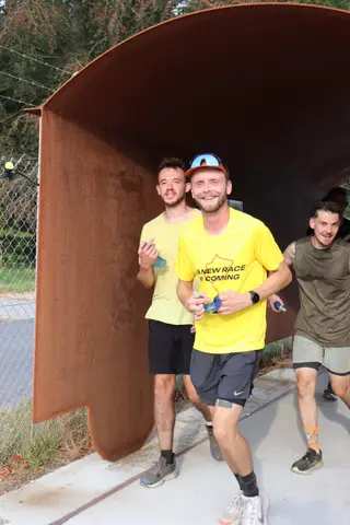 Loïc Lécolier et Tristan Galand à Vloethemveld Backyard