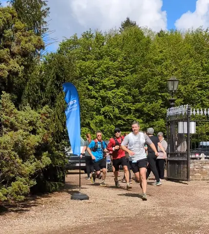 Julian Blocqueau à Infini Trail