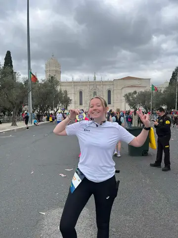Elisa Lécolier à EDP Meia Maratona de Lisboa