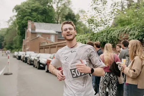 Mathéo Fournier à La Fabriek Solidarity Run