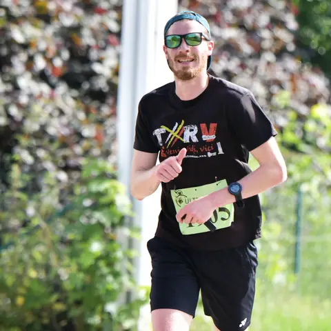 Robin Cuvelier à Penteco'Trail