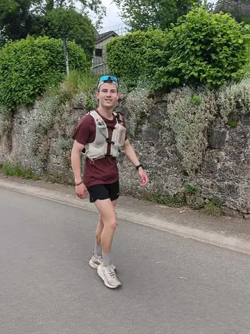 Alexis Van Lier à Legends Ardennes Trail
