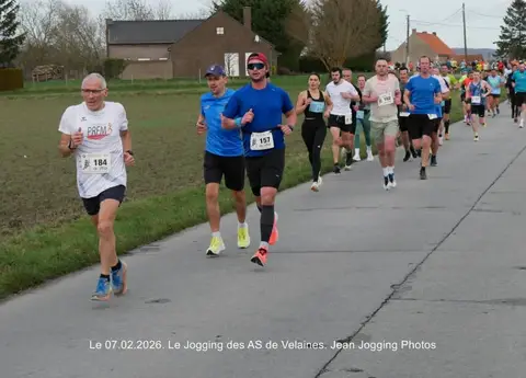 Enzo Colin à Jogging des AS Velainois