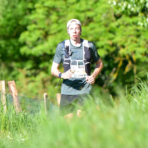 Romain Dorchy à Quintine Trail du diable au SUKre