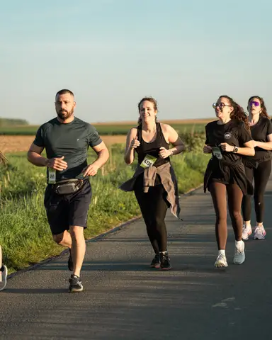 Céline Dumoulin et Florine Chevalier à Run After Dupont & Dupont