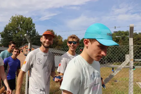 Lucien Van Lier et Tristan Galand à Vloethemveld Backyard