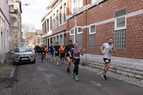 Dorian Blocqueau à Tournai Générale Urban Trail
