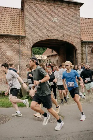 Florian Desplanque et Mathéo Fournier à La Fabriek Solidarity Run