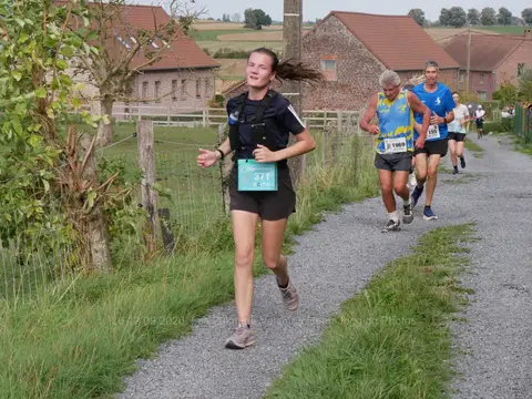 Lydie Lesne à Les 20 km de Velaines