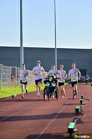 Alexis Van Lier, Boris Thoumsin et 4 autres à Semi-Marathon de Dour