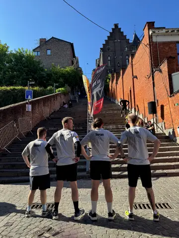Dorian Blocqueau, Edouard Rasson-Blaton et 2 autres à BueRun