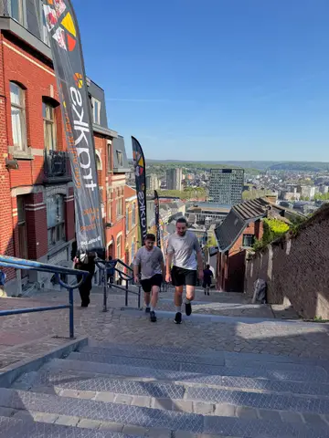 Dorian Blocqueau et Edouard Rasson-Blaton à BueRun