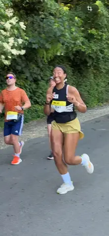 Sylvia Lories à Tournai Half Marathon