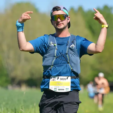 Enzo Colin à Quintine Trail du diable au SUKre