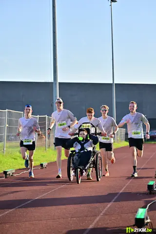 Alexis Van Lier, Boris Thoumsin et 4 autres à Semi-Marathon de Dour