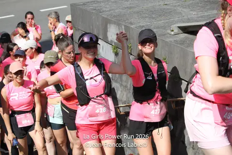 Kelly Kin et Saskia Kin à Girl Power Run