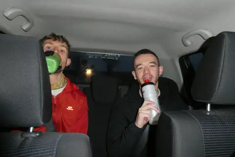 Loïc Lécolier et Lucien Van Lier à Trail de la Soupe