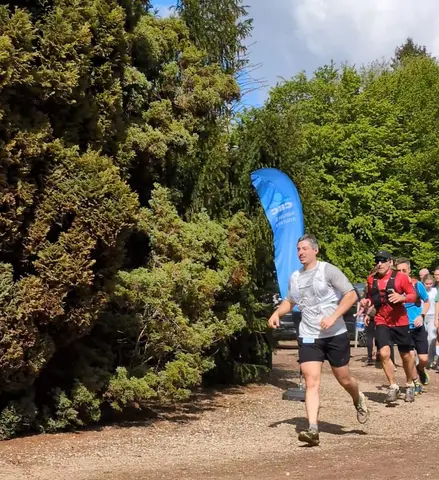 Julian Blocqueau à Infini Trail