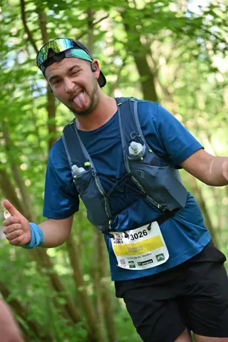 Enzo Colin à Quintine Trail du diable au SUKre